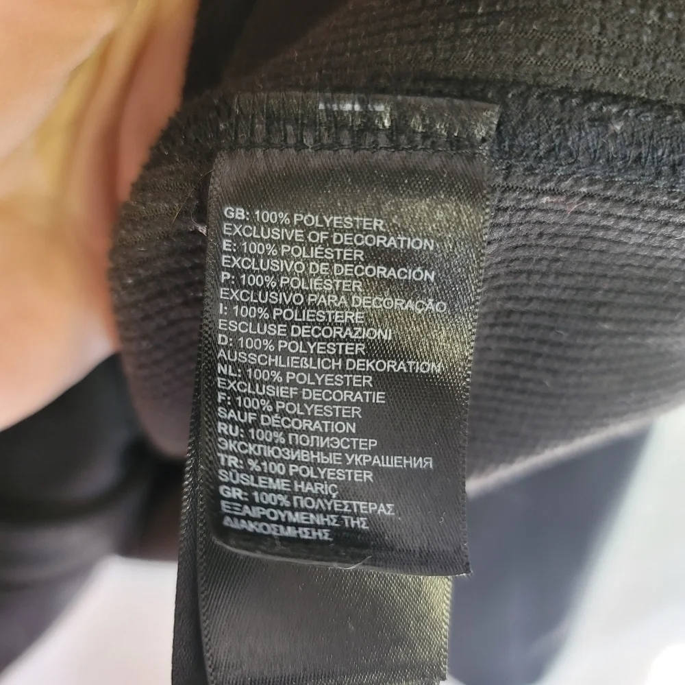 THE NORTH FACE BLACK SHELL JACKET, SZ XL